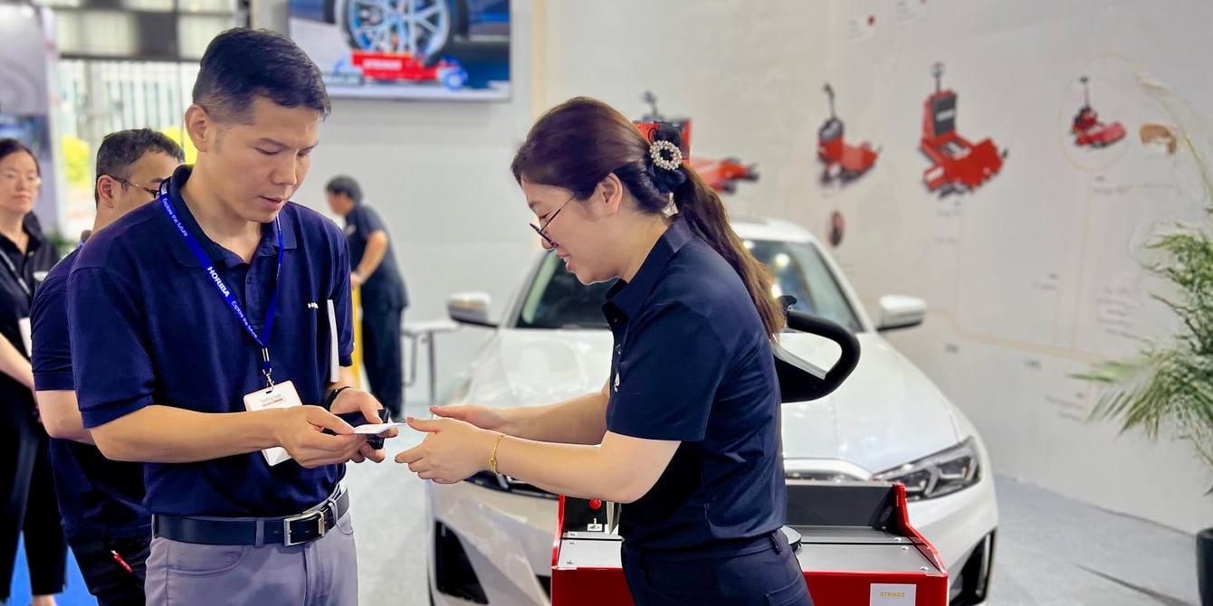 Stringo at Automotive Testing Expo, Shanghai